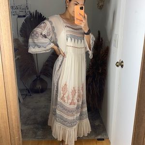 Anthropologie boho dress
